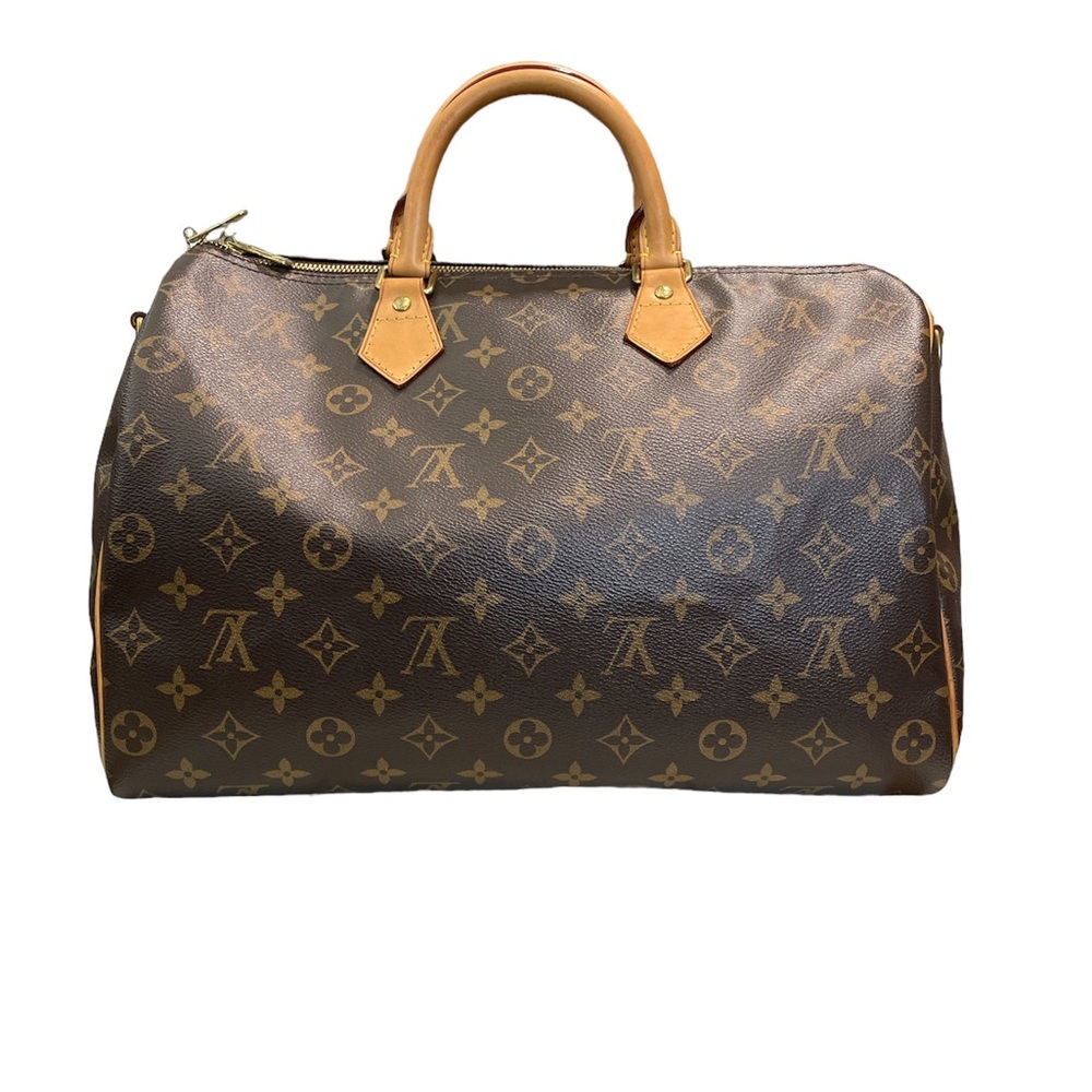 (MT174) EUC Authentic Louis Vuitton Monogram Speedy Bandouliere 35